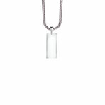 Rectangle Plain Necklace