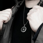 Athens Compass Necklace