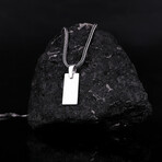 Rectangle Plain Necklace