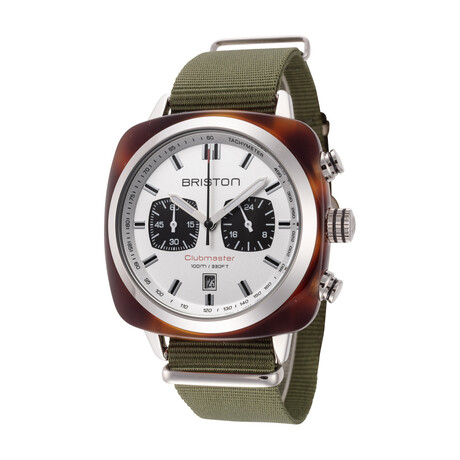 Briston Clubmaster Silver Quartz // 17142.SA.TS.2.NGA