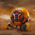 Mars Pro Bluetooth Speaker Stereo // Yellow