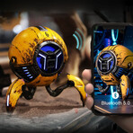 Mars Pro Bluetooth Speaker Stereo // Yellow