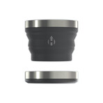 Hydaway Collapsible Cup // 12 Fl. Oz. // Set of 2 // Jet Black