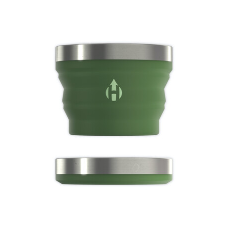 Hydaway Collapsible Cup // 12 Fl. Oz. // Set of 2 // Fern