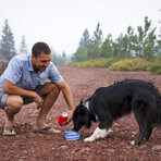 Hydaway Collapsible Bowl // 32 Fl. Oz. // Set of 2 // Glacier