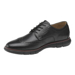 Holden Wingtip // Black + Black (US: 11)