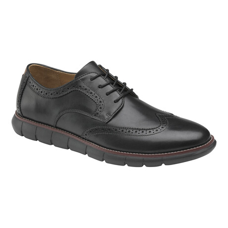 Holden Wingtip // Black + Black (US: 7)