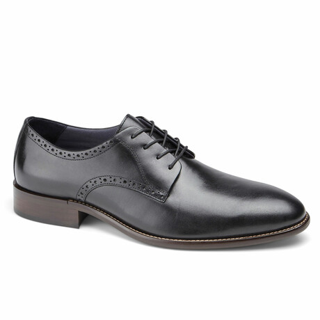Stockton Plain Toe // Black (US: 7)