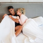 Splitz Couple's Sheet Set // Queen // Prominence White
