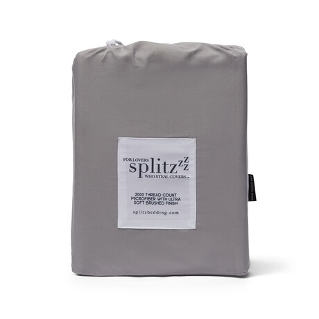 Splitz Couple's Sheet Set // King // Resort Gray