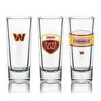 NFL Shot Glasses // Set of 6 // Washington Commanders