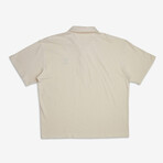 Stokes Records Polo // Dirty White (L)