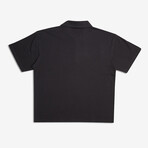 Stokes Records Polo // Anthracite (L)