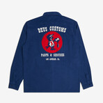 True Grit Long Sleeve Shirt // Ensign Blue (2XL)