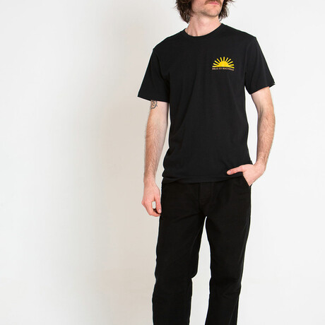 Sunflare Tee // Black (XS)