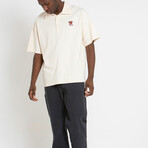 Stokes Records Polo // Dirty White (L)