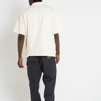 Stokes Records Polo // Dirty White (L)