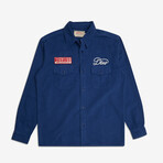 True Grit Long Sleeve Shirt // Ensign Blue (2XL)