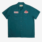 Foreman Short Sleeve Shirt // Work Green (L)