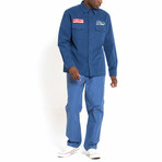 True Grit Long Sleeve Shirt // Ensign Blue (2XL)