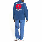 True Grit Long Sleeve Shirt // Ensign Blue (2XL)