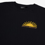 Sunflare Tee // Black (XL)