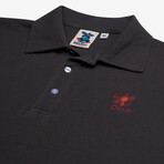 Stokes Records Polo // Anthracite (L)