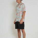 Palms Short Sleeve Shirt // Sea Foam (XL)