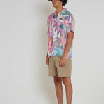 Lorelei Short Sleeve Shirt // Magenta (M)