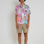 Lorelei Short Sleeve Shirt // Magenta (M)