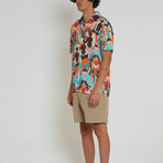 Vespacific Short Sleeve Shirt // Multi (M)