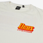 Stripes Tee // Vintage White (XS)