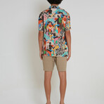 Vespacific Short Sleeve Shirt // Multi (M)