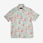 Palms Short Sleeve Shirt // Sea Foam (XL)
