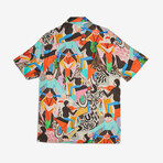 Vespacific Short Sleeve Shirt // Multi (M)