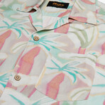 Palms Short Sleeve Shirt // Sea Foam (XL)