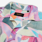 Lorelei Short Sleeve Shirt // Magenta (M)