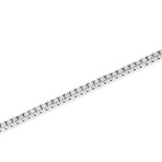 Piero Milano 18K White Gold Diamond Tennis Bracelet // 7" // Store Display