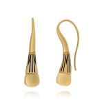 Mimi Milano Tam Tam 18K Yellow Gold Drop Earrings // Store Display