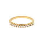 Damiani 18K Yellow Gold Diamond Band Ring // Ring Size: 7.25 // Store Display