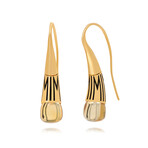 Mimi Milano Tam Tam 18K Yellow Gold Citrine Drop Earrings // Store Display