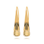 Mimi Milano Tam Tam 18K Yellow Gold Citrine Drop Earrings // Store Display