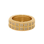 Chopard Ice Cube 18K Yellow Gold Diamond Band Ring // Ring Size: 6.75 // Store Display