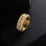 Chopard Ice Cube 18K Yellow Gold Diamond Band Ring // Ring Size: 6.75 // Store Display