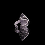 Teardrop Emerald Ring (5.5)