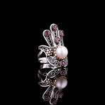 Hand of Hamsa Ring with Pearl (4)