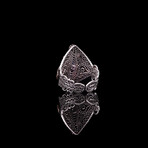 Infinity Ring with Marquise Sapphire (7.5)