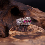 Ruby Wedding Band (5.5)