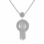 Heavy Handmade Fine Silver Necklace