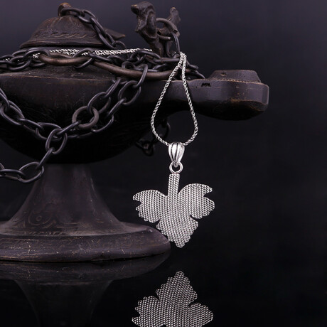 Plane Tree Leaf Necklace